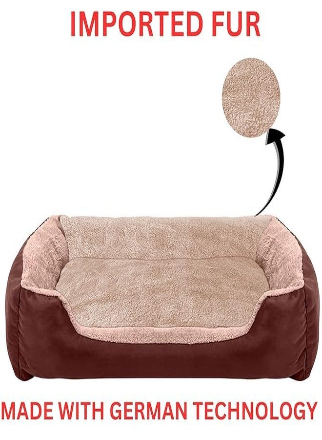 DRILLY First Class Fur 4XL Dog Bed for Extra Large Dogs Washable-Orthopedic Big Dog Beds | Big Breed | | Giant Human Dog Bed '''' (4XL) - Image 2